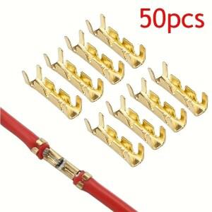 50피스 453 U 자형 터미널 와이어 퀵 커넥터 미니 소형 소형 치아 근막 0.5-1.5mm2