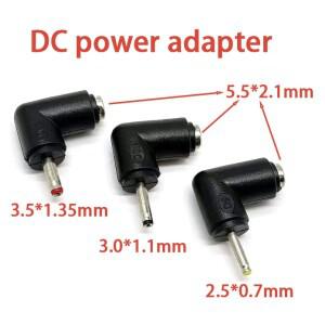 1피스 DC 전원 플러그 5.5mm 2.1mm 여성-남성 노트북 태블릿 PC 어댑터 커넥터 07mm