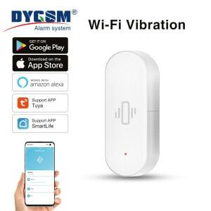 Tuya WiFi 진동 센서  민감한 감지  스마트 알림  맥세이프호환한 생활  Alexa/Google Home과 호환 가능.