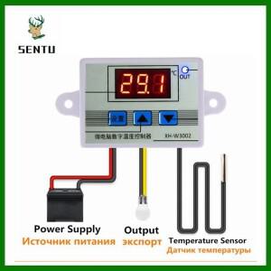 XH-W3002 온도 컨트롤러 AC110V-220V DC12V/24V LED 디지털 제어 조절기 마이크로컴퓨터 스위치 센서