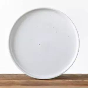 이천도자기 달 화이트 평접시 23cm 도자기 플레이트