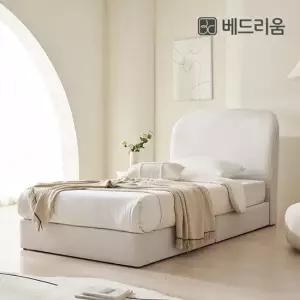 [베드리움] 셀린 패브릭 호텔형 침대(SS) + 듀얼쿠션 유로탑