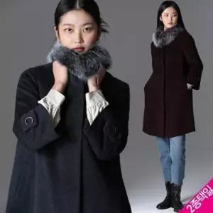 [홈쇼핑방송/르오트(LeOT)] 천연폭스퍼 미니멀 알파카 울코트15937496588586