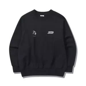 지프키즈 KQ1TSU814 대문자 지프로고 나글란 맨투맨