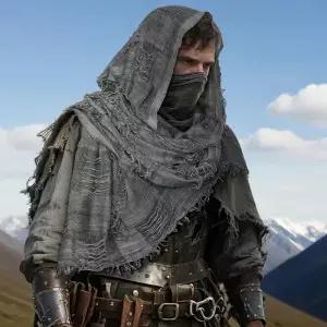 중세 후드 망토 그리스 신들 어깨 트 애피카틀릭 랩 스카프 Rogue Cowl Viking Renaissance