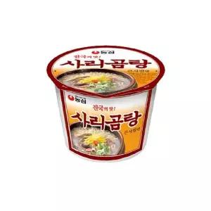[농심] 사리곰탕 큰사발 111g 16개입 / 1박스