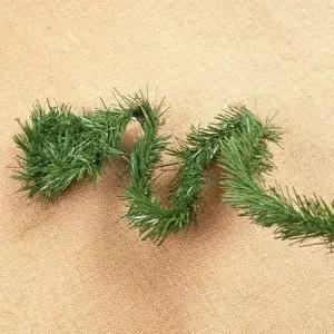 오너클랜 솔잎모루 장식 트리 솔잎 트리장식 크리스마스 리스 가랜드 겨울꽃 방울 트리장식