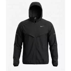 NIKE 나이키 스트라이드 리펠 UV 러닝 재킷 M - 블랙 / HV4549-010