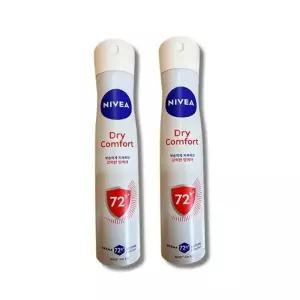 니베아 데오드란트 스프레이 드라이 콤포트 200ml 2개