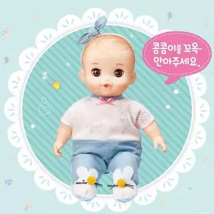 동생 아기인형 돌보기 콩콩이 유아 베이비 말하는 소꿉놀이