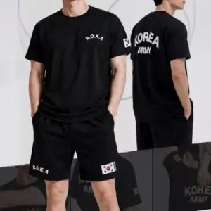 남여공용 데일리 Roka 반바지 4컬러 티셔츠 반바지 반팔티 군인 (냉감반바지,남여공용반바지,군인반바지,데
