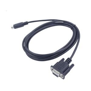 SA/SK/AK-FX 미쓰비시 FX3U 시리즈 FX PLC 케이블 RS232 원형 8핀 - 삼쿤 HMI 프로그래밍용