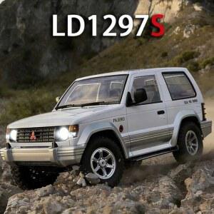 RC카 LDRC 114 스케일 RC 크롤러 LD1297S 듀얼 변속 속도 차량용 4WD 원격 오프로드 등반 기계식 제어 성인용