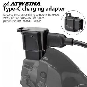 시마노 12S Di2 전자 변속기 R9200 R8100 R7150용 컴팩트 휴대용 고속 USB-C 자전거 충전 어댑터 (사이클링