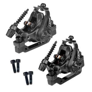 NUTT DA6S 산악 자전거 디스크 브레이크 듀얼 피스톤 드라이브 캘리퍼, 160mm 로터 포함, MTB 스쿠터, 전기