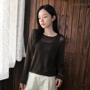 로엠 RE 긴팔 나시 레이어드 세트 (RMKAG25R11) RMKAG37R12