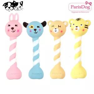 스크류 애니멀 라텍스토이 (강아지 장난감) (랜덤1개)