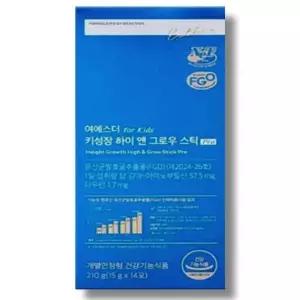 [영양친구] 에스더포뮬러 여에스더 for kids 키성장 하이 앤 그로우 스틱 Pro 15g x 14포