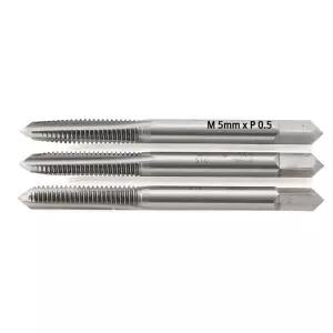 규격 나사탭 나사드릴 스파이럴탭 나사산탭 탭다이스 핸드탭 5mm 0.5P