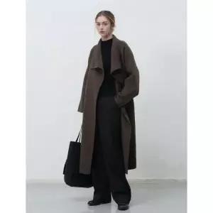 제너럴아이디어 GENERALIDEA 핸드메이드 숄카라 롱코트 [BROWN] WBE4L10539 WBE4L10539BR 151130