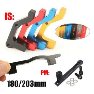 PM/IS MTB 브레이크 어댑터 캘리퍼 자전거 디스크 로터 180mm 203mm, 알루미늄 합금 포스트 마운트 액세서