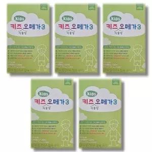 고려은단 키즈 오메가3 30구미 젤리 5박스