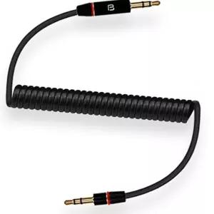 (올핀)AUX COIL 케이블 고음질 스피커연결 헤드폰 스마트폰 노트북 차량용