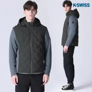 [케이스위스(K-SWISS)] 튜브 하이브리드 트레이닝 패딩자켓11074027588581