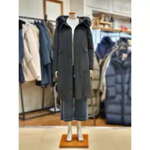 BCBG 세이브존02 폭스퍼 구스 롱 점퍼 B4DBF841
