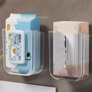 벽부착 물티슈 케이스 티슈케이스 다용도수납 간이휴지통