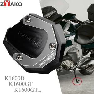 BMW 호환 K1600B GTL 2017-2023 (2011-2016에 맞지 않음) CNC 바이크 오토바이 킥 스탠드 확장 풋 사이드