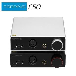 토핑 L50 NFCA 헤드폰 앰프 SE + BAL 입력 6.35mm/XLR 출력 고해상도 오디오 E50 용 최고의
