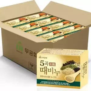 무궁화 오곡 때비누 90g x 24개 (1BOX)