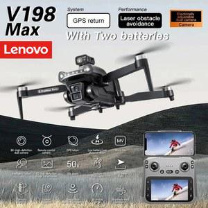 드론 V198MAX GPS 4K 프로페셔널 8K 스크린 HD 쿼드콥터 5G 브러시리스 RC 헬리콥터 WIFI FPV 듀얼 카메라