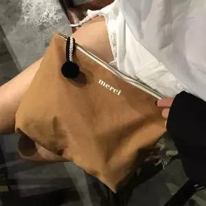 캔버스 파우치 으 미니가방 클러치 러블리 여성