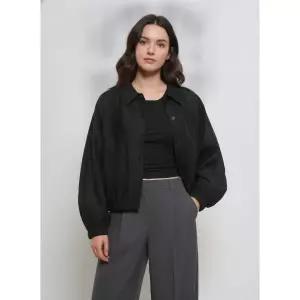 GENERALIDEA 썸머 시어 볼륨 블루종 셔츠 [BLACK] / GF1LSH510
