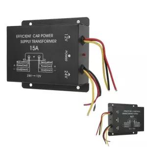 파인테라 변환컨버터 인 자동차 15A 인 전원 DC DC-DC 차량용 12V 전압