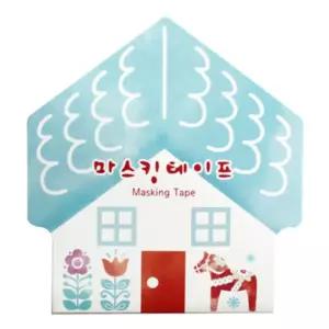 MST39 마스킹 테이프 노르딕플라워 4개/종이/다꾸/스티커/꾸미기/라인/다이어리/문구/패턴/색깔/예쁜/데코