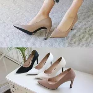 [셀러허브][애슬릿] 심플 여성 펌프스 스틸레토 하이힐 9cm (S50595740)