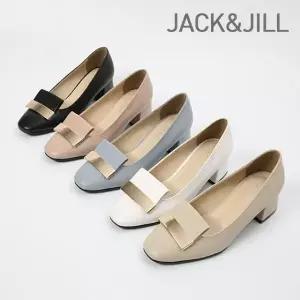 [셀러허브]잭앤질 5cm 골드스퀘어 펌프스(JA0111) (S50600999)