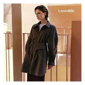 르네디피 25FW 아치드 트렌치 셔츠 벨트2699402