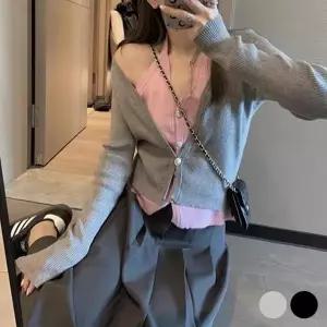 루즈가디건 신상 롱니트 자켓 아우터 카디건 니트롱