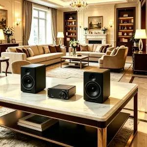 디지털 음향가전 YJCO 미니 파워 앰프 TPA3116 HiFi 스테레오 오디오파일급 클래스 D 2.0 채널 50Wx2 D50C
