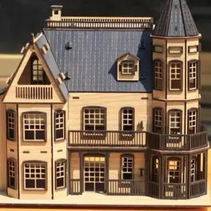 3D나무입체퍼즐 Laurel Town Home Black LW702153 프라모델 모형