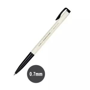볼펜 동아 사무용 흑색 0.7mm 부드러운 필기구 24개입
