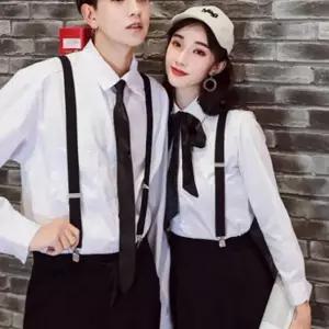 남성 여성 캐주얼 정장 클래식 스타일 패셔너블 멜빵 LWFCB066 무지서스펜더 웨딩촬영소품