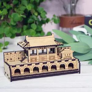 화홍문 건축 건물 나무 조립 모형 LW8CE2DC DIY 만들기