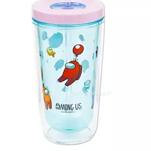 투명 텀블러민트 유아컵 휴대용보틀 캐릭터보틀 유아동물병 도시락물병 LWF49606 빨대물컵 아동식기