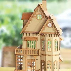 3D나무입체퍼즐 Gothic House LW702168 프라모델 모형