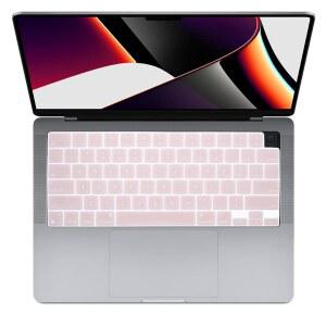 SE7ENLINE FOR 애플호환 NEO & AIR 13 /15 PRO 14 /16 INCH KEYBOARD COVER SKIN | 실리콘 방수 방진 내구성 세탁 가능 노트북 액세서리 M5 M4 M3 M2 M1 A18 20212026 로즈 쿼츠